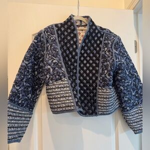 MANGO quilted reversible jacket